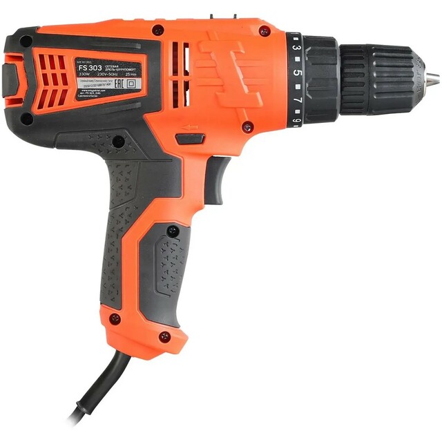Дрель-шуруповерт Patriot FS 303 (Цвет: Orange / Black)