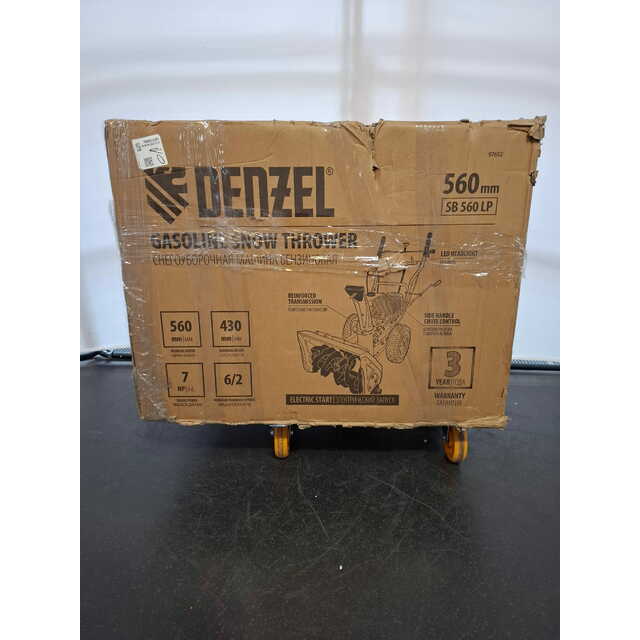 Снегоуборщик бензиновый Denzel SB 560 LP (Цвет: Yellow / Black)