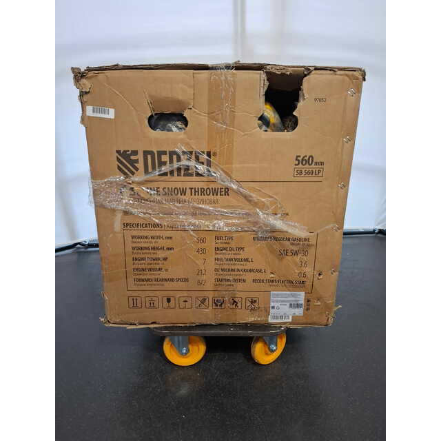 Снегоуборщик бензиновый Denzel SB 560 LP (Цвет: Yellow / Black)
