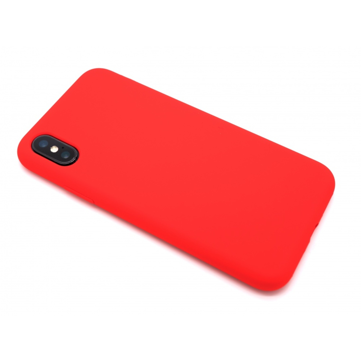 Чехол-накладка Devia Nature case Silicon Case для смартфона iPhone XS Max (Цвет: Red)