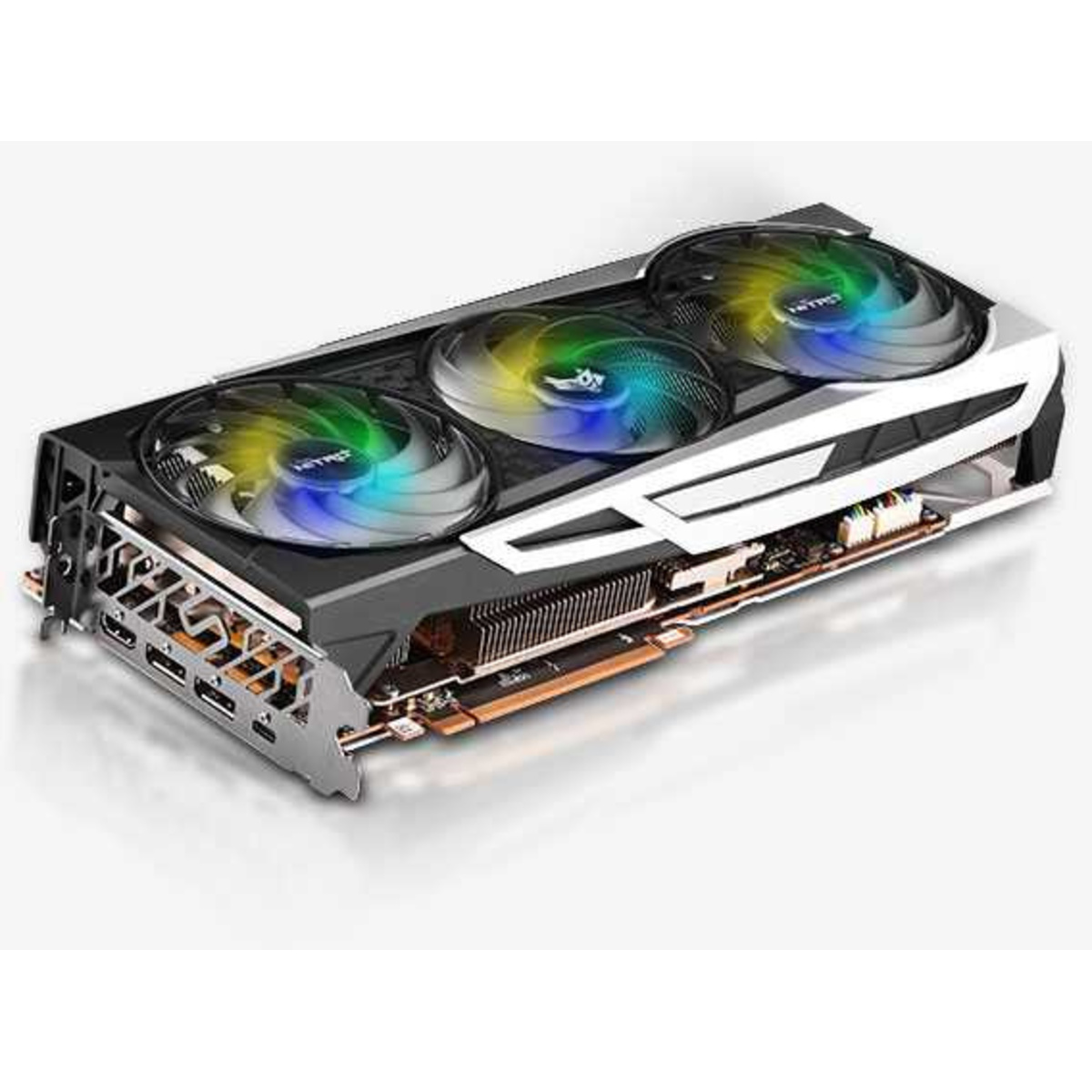 Видеокарта Sapphire PCI-E 4.0 11304-01-20G RX 6800 XT OC SE NITRO+ AMD Radeon RX 6800XT 16384Mb 256 GDDR6 2110 / 16000 / HDMIx1 / DPx2 / HDCP Ret