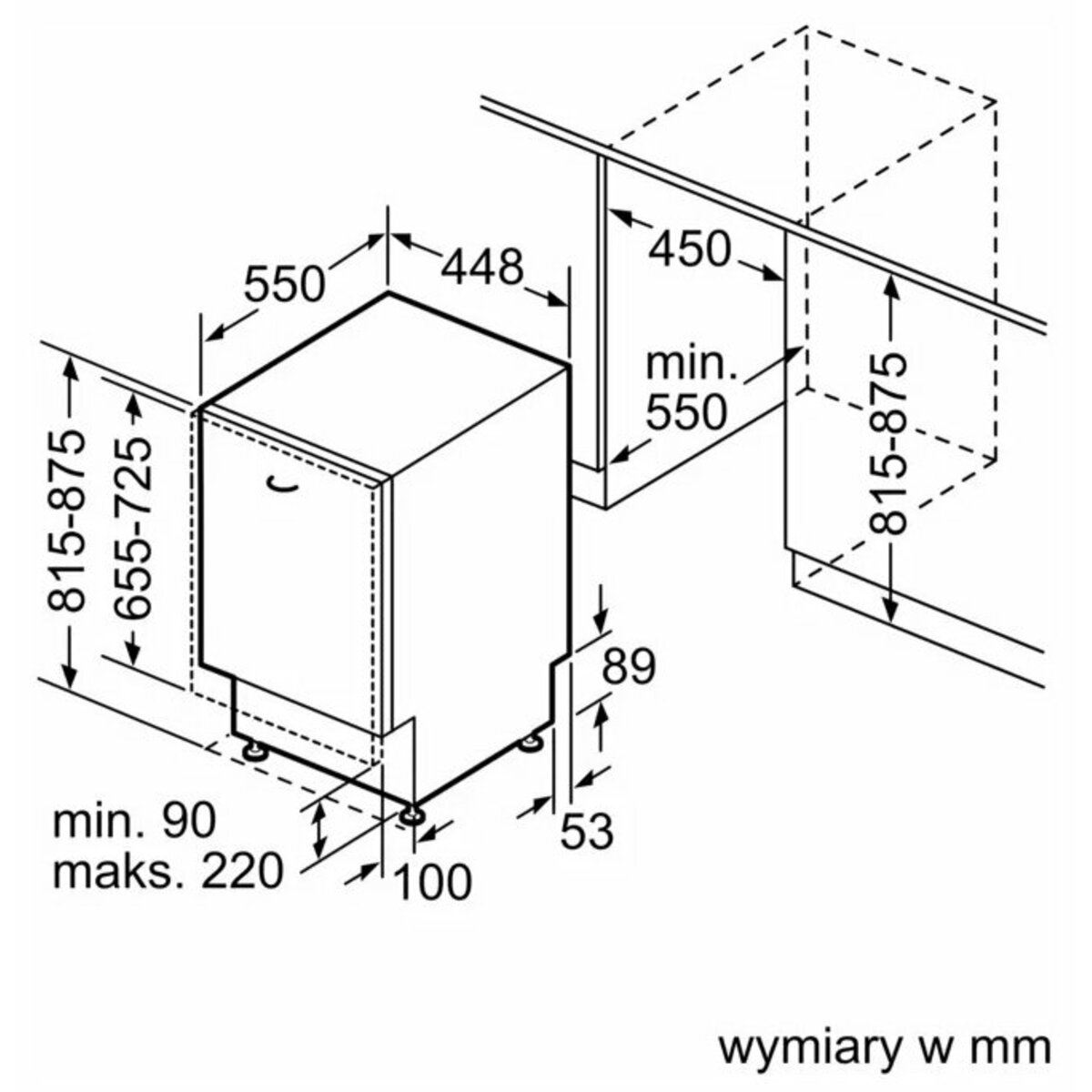 Посудомоечная машина Bosch SPV2IKX10E, белый