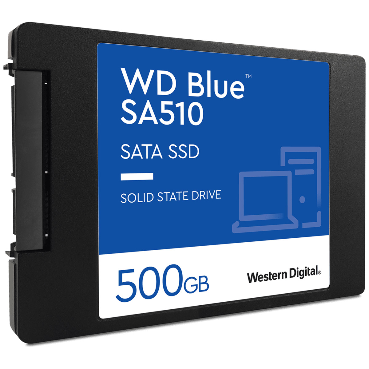 SSD жесткий диск Western Digital WD Blue 500 ГБ SATA WDS500G3B0A