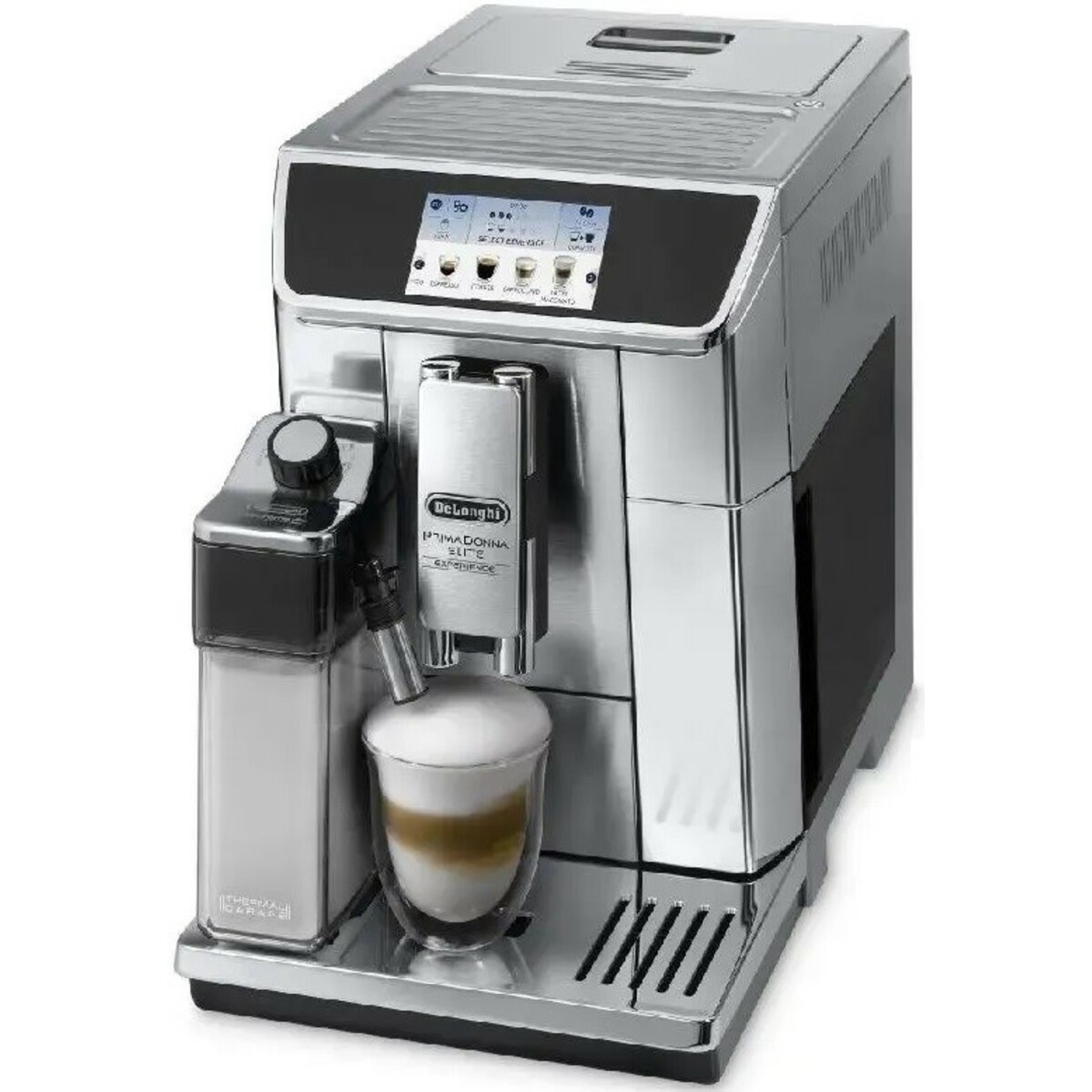 Кофемашина Delonghi PrimaDonna Elite Experience ECAM650.85.MS (Цвет: Silver/Black)