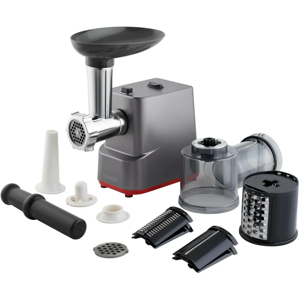 Мясорубка Hyundai HY-MG3144 (Цвет: Graphite/Silver)