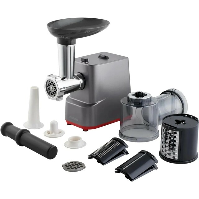 Мясорубка Hyundai HY-MG3144 (Цвет: Graphite / Silver)