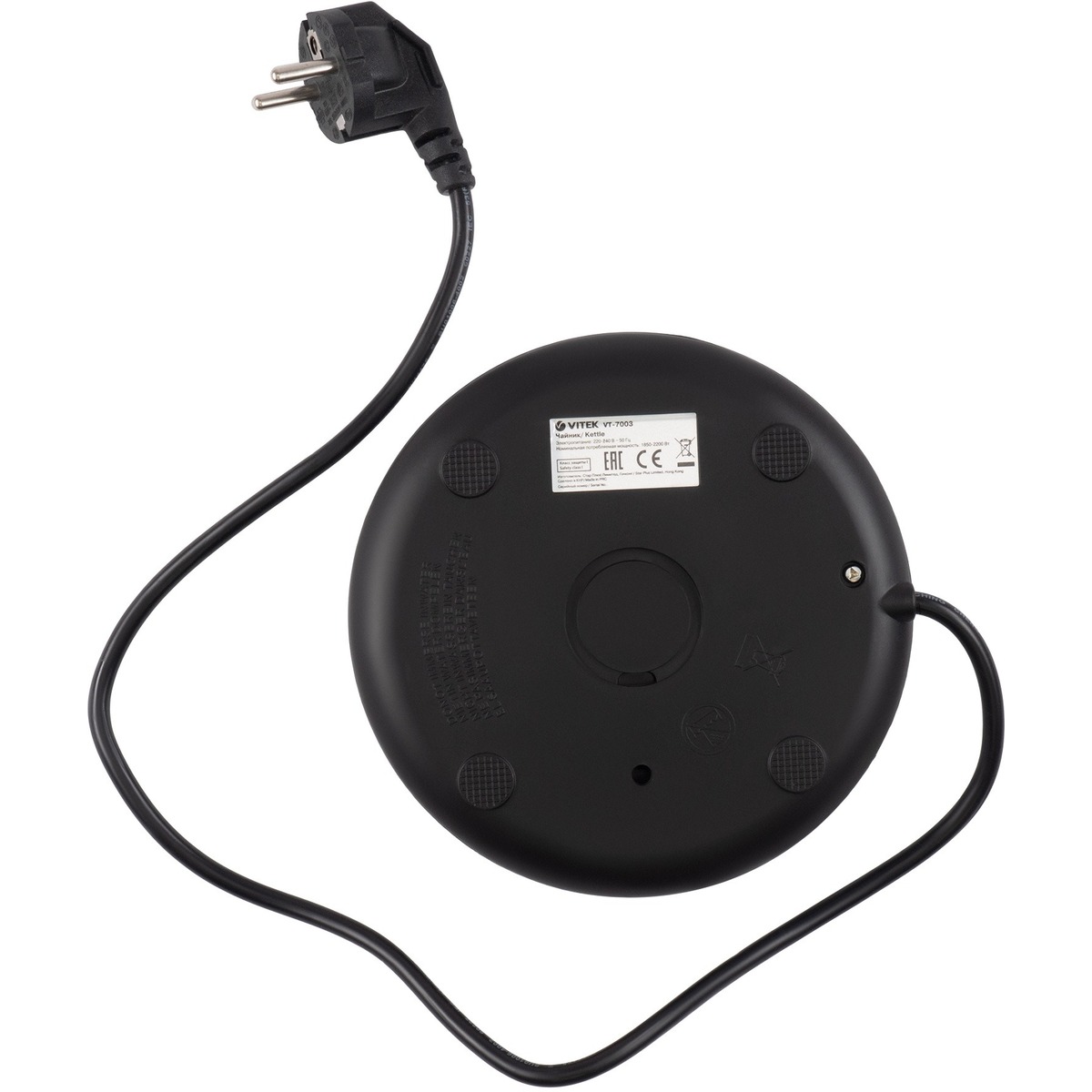 Чайник Vitek VT-7003, черный