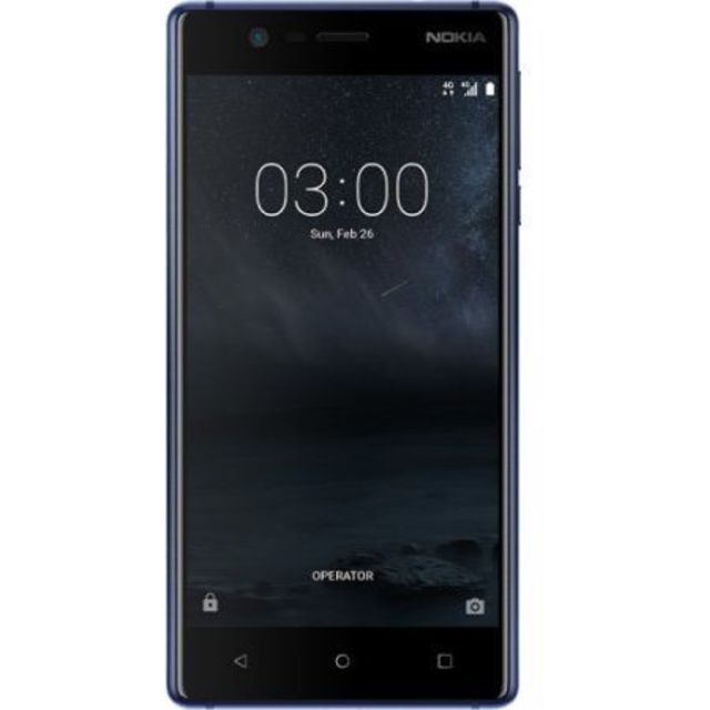 Смартфон Nokia 3 Dual Sim (Цвет: Tempered Blue)