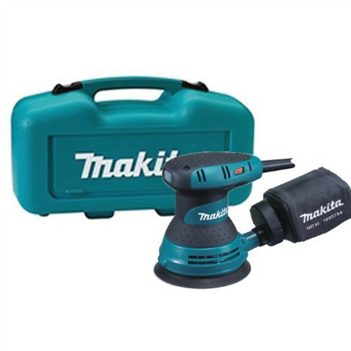 Эксцентриковая шлифовальная машина Makita BO5031K (Цвет: Blue)