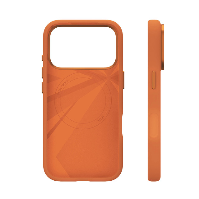 Чехол-накладка VLP Aster Case with MagSafe для смартфона Apple iPhone 17 Pro (Цвет: Orange)