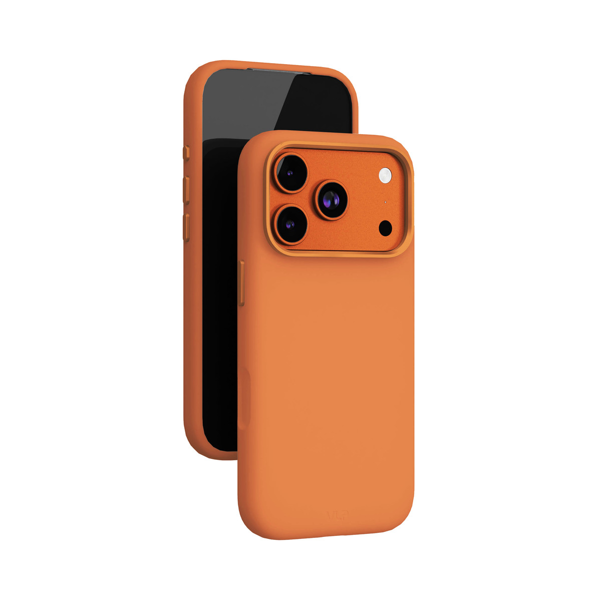 Чехол-накладка VLP Aster Case with MagSafe для смартфона Apple iPhone 17 Pro (Цвет: Orange)