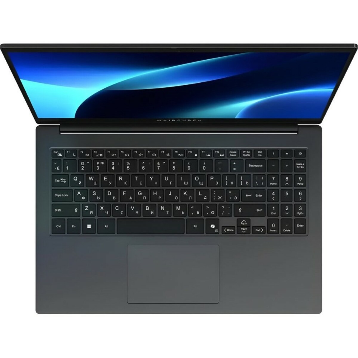 Ноутбук Maibenben M15D (Ryzen 5 7640HS 4.3Ghz / 16Gb DDR5 / SSD512Gb / AMD Radeon 760M / 15.6