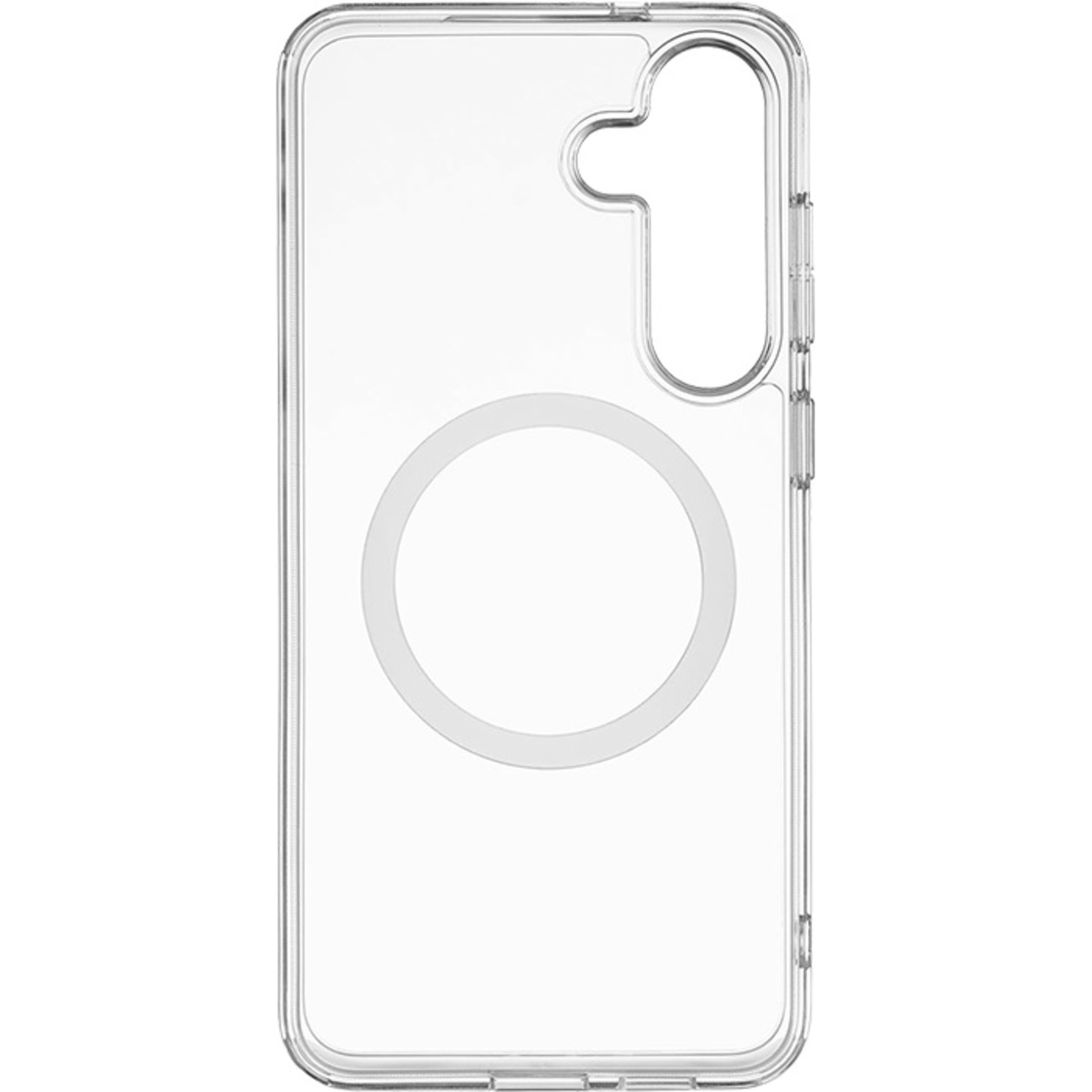 Чехол-накладка uBear Real Mag Case для смартфона Samsung Galaxy S25 Plus (Цвет: Crystal Clear)