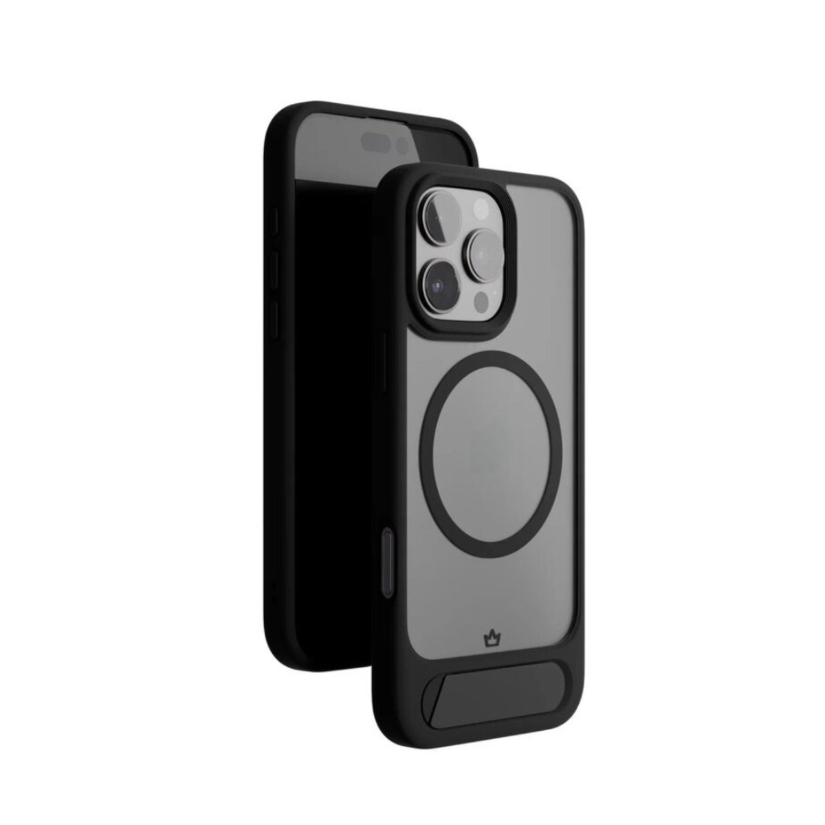 Чехол-накладка VLP Reels Case with MagSafe для смартфона Apple iPhone 16 Pro (Цвет: Black)