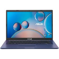 Ноутбук Asus X415JF-EK155T Pentium 6805 4Gb SSD256Gb NVIDIA GeForce Mx130 2Gb 14 TN FHD (1920x1080) Windows 10 blue WiFi BT Cam