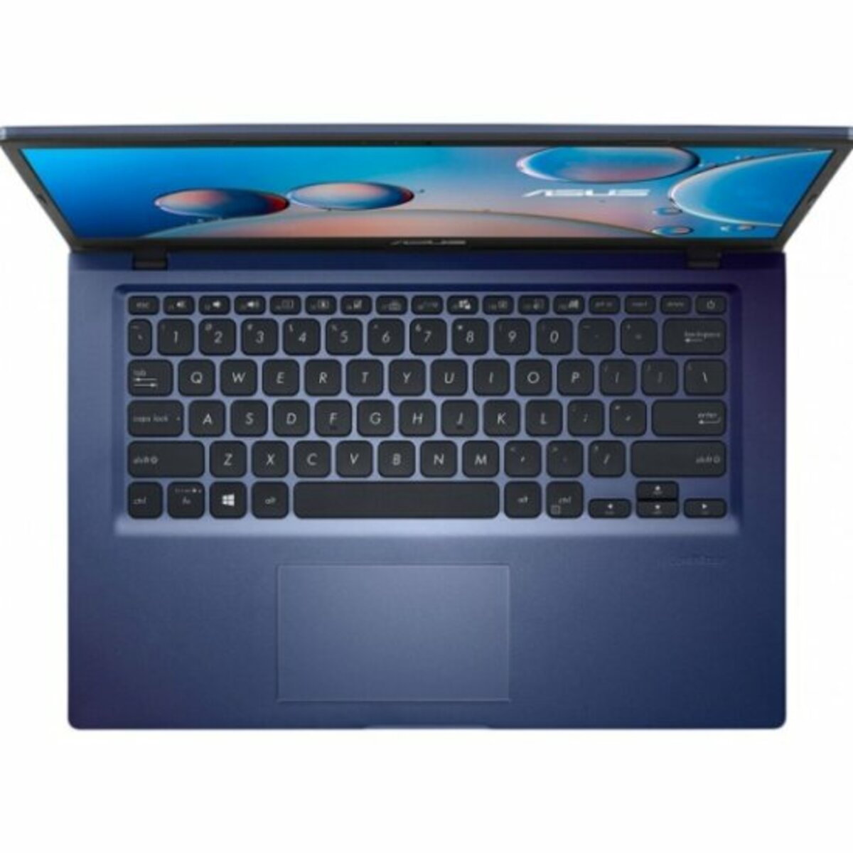 Ноутбук Asus X415JF-EK155T Pentium 6805 4Gb SSD256Gb NVIDIA GeForce Mx130 2Gb 14 TN FHD (1920x1080) Windows 10 blue WiFi BT Cam