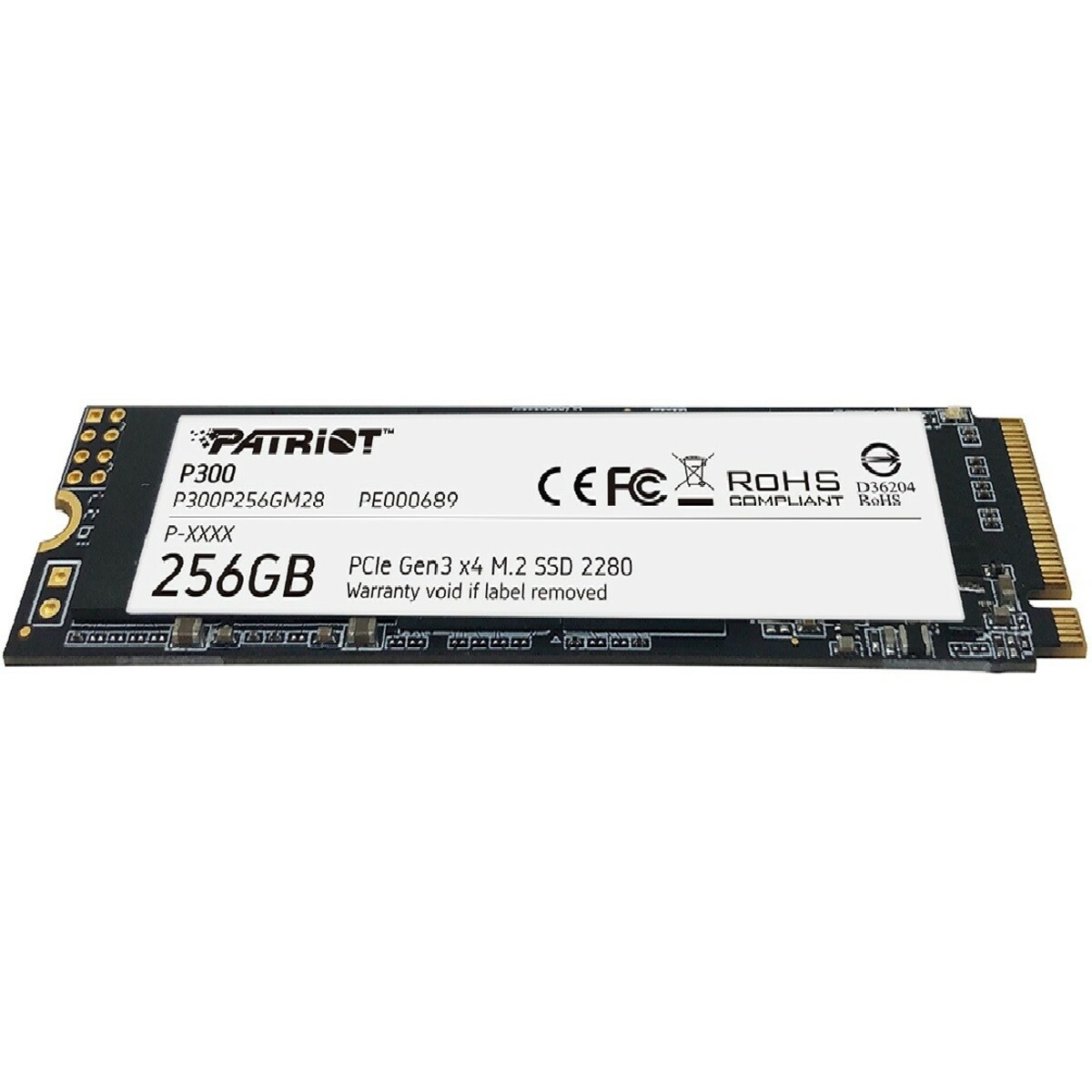 Накопитель SSD Patriot PCI-E 3.0 x4 256Gb P300P256GM28