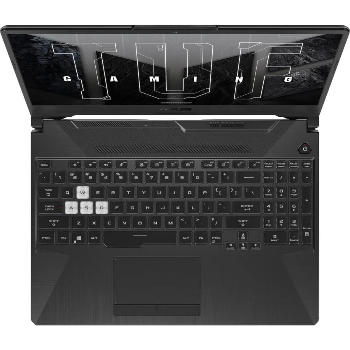 Ноутбук Asus TUF Gaming F15 FX506HC-HN011 Core i5 11400H 8Gb SSD512Gb NVIDIA GeForce RTX 3050 4Gb 15.6 IPS FHD (1920x1080) noOS black WiFi BT Cam