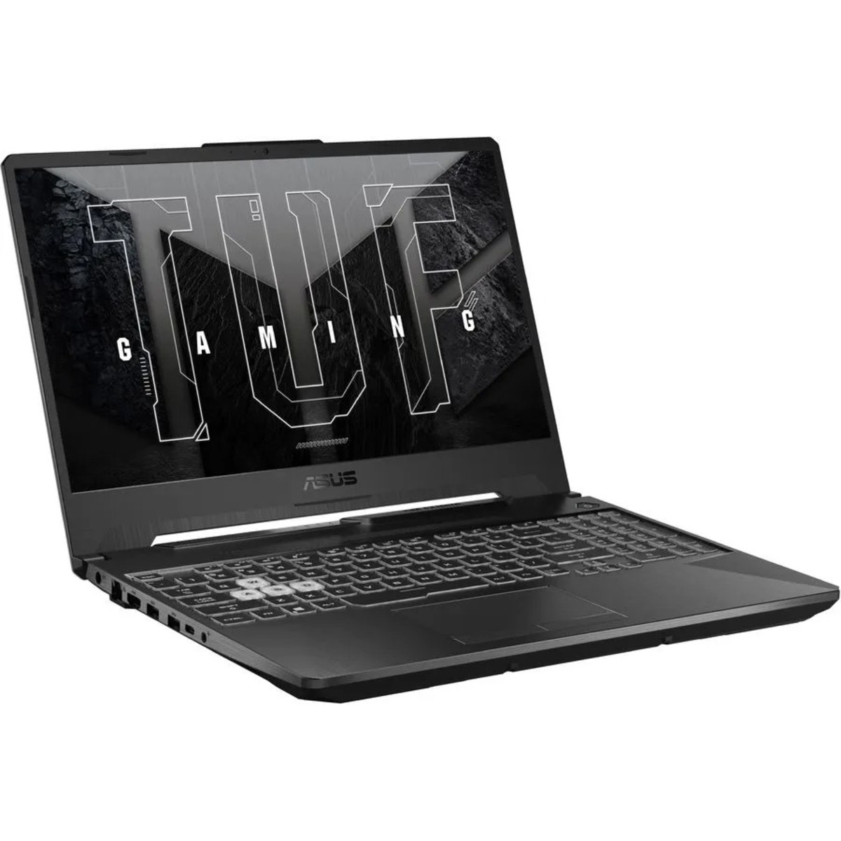 Ноутбук Asus TUF Gaming F15 FX506HC-HN011 Core i5 11400H 8Gb SSD512Gb NVIDIA GeForce RTX 3050 4Gb 15.6 IPS FHD (1920x1080) noOS black WiFi BT Cam