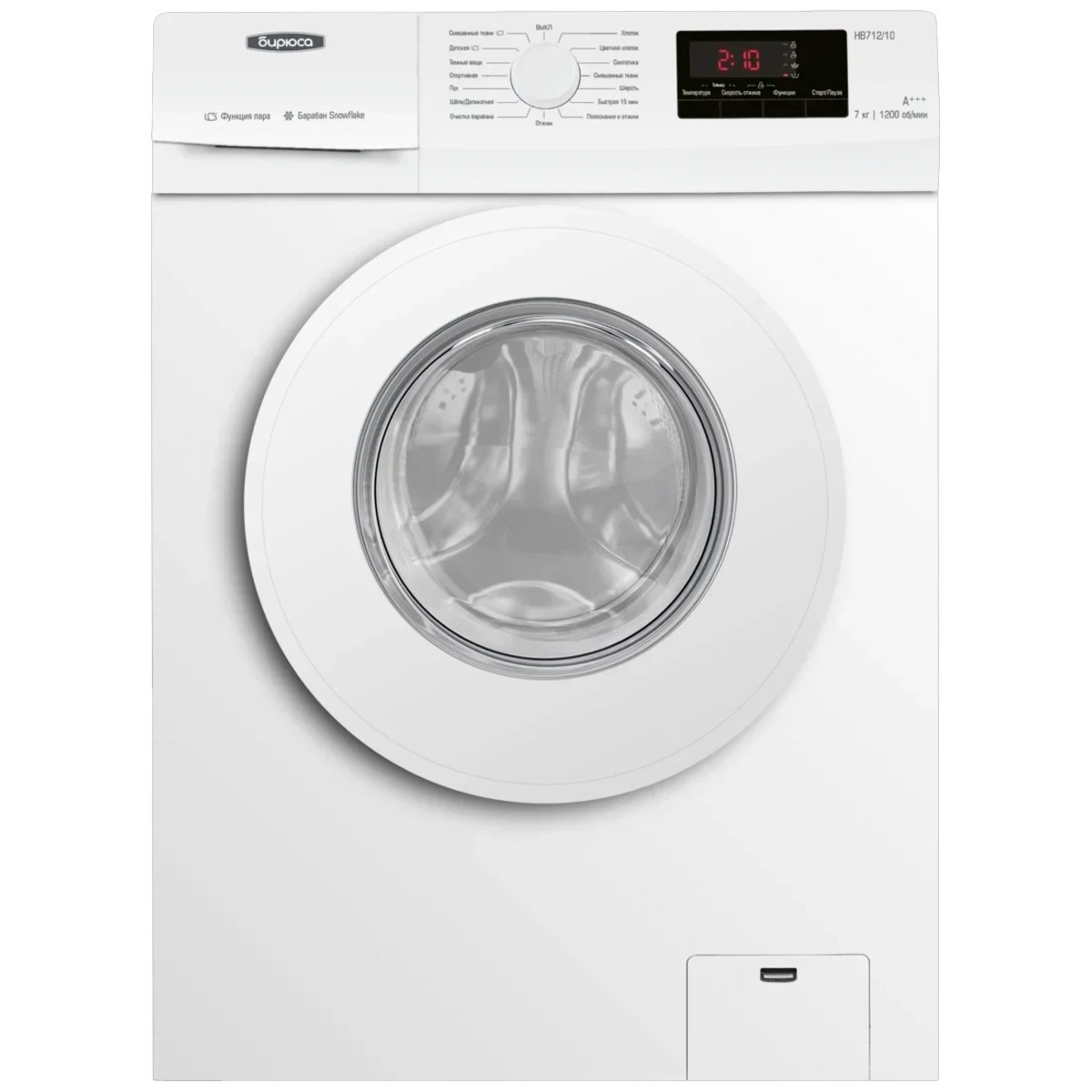 Стиральная машина Бирюса WM-HB712/10 (Цвет: White)