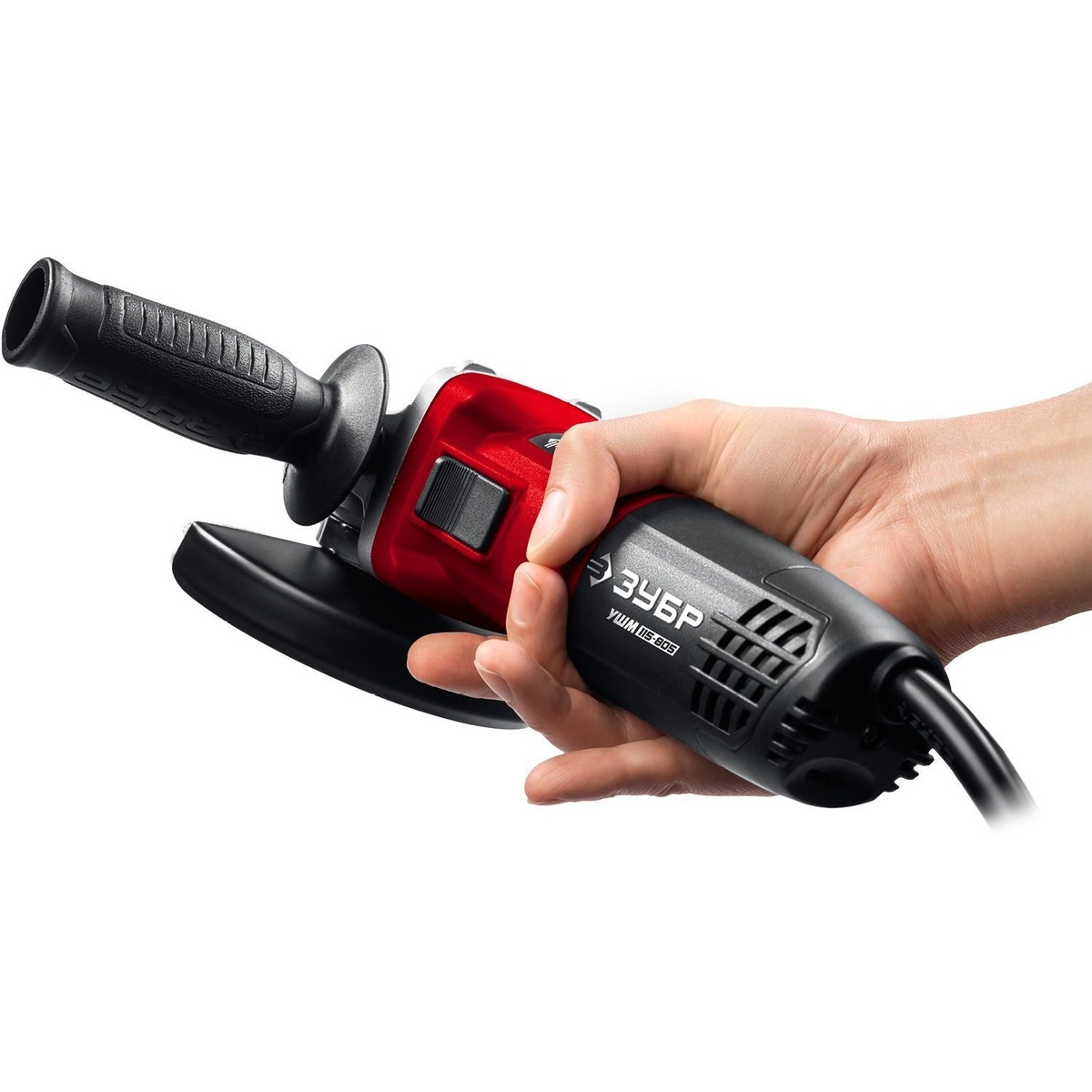 Углошлифовальная машина Зубр УШМ-115-805 (Цвет: Red)