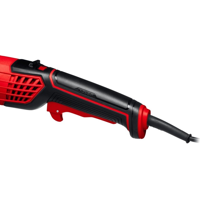 Углошлифовальная машина Зубр УШМ-125-1205 Э (Цвет: Red)