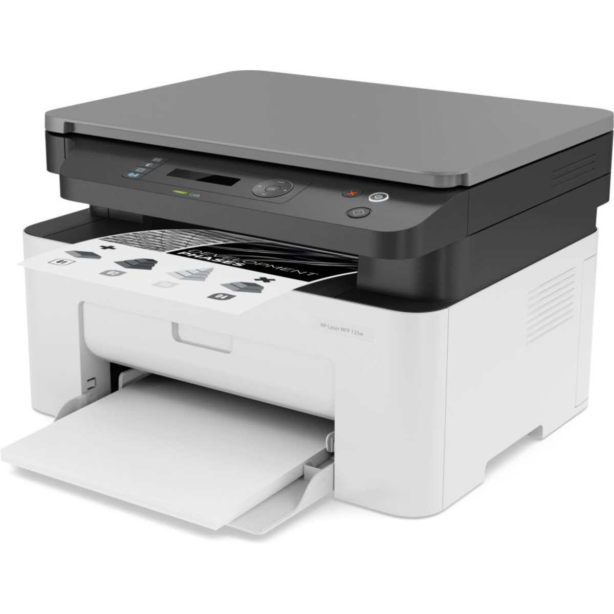 МФУ лазерный HP Laser MFP 135w, белый