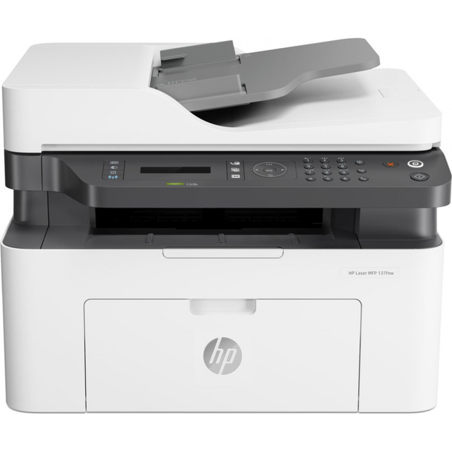 МФУ лазерный HP Laser 137fnw (Цвет: White)