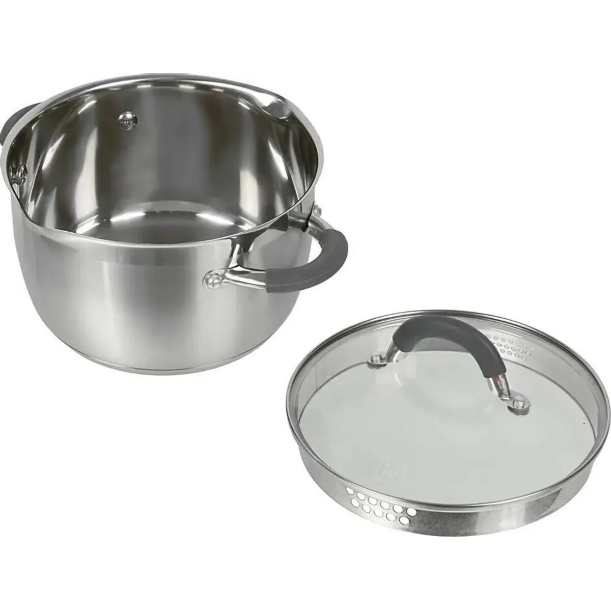 Кастрюля Rondell Flamme RDS-024 (Цвет: Inox)