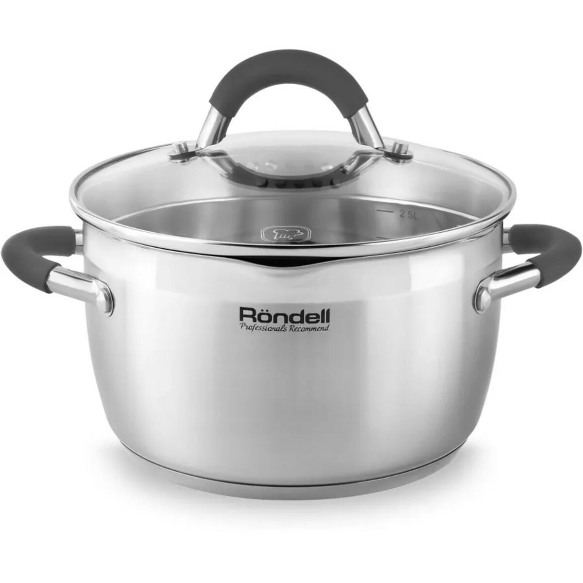 Кастрюля Rondell Flamme RDS-025 (Цвет: Inox)