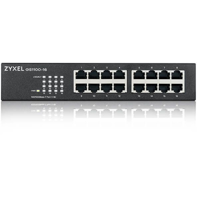 Коммутатор Zyxel GS1100-16-EU0103F