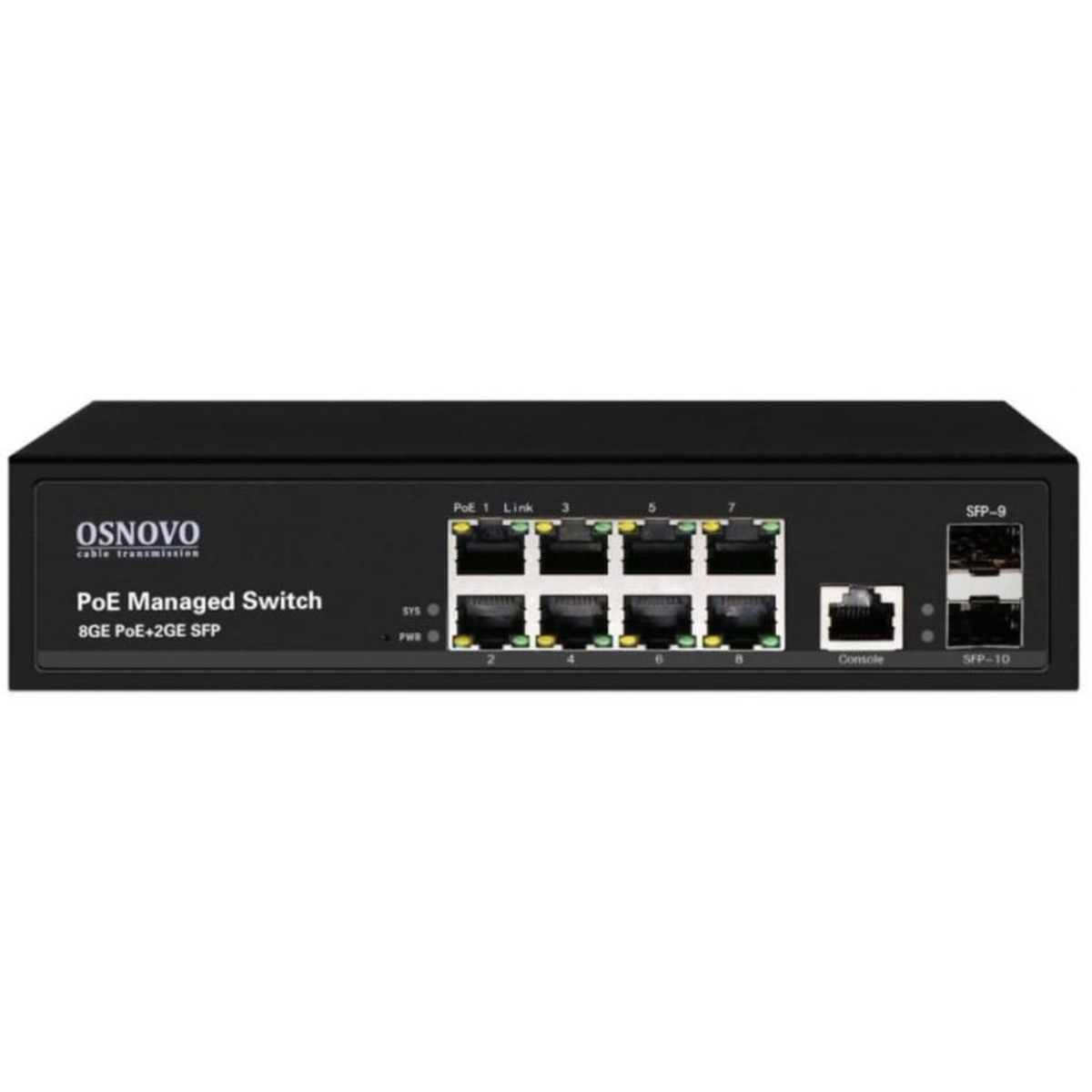 Коммутатор Osnovo SW-80802/L(150W)