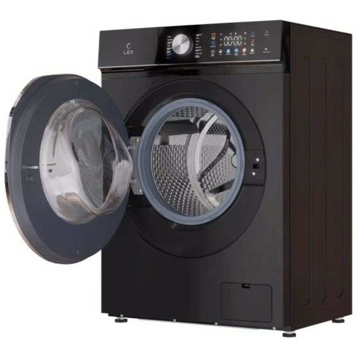 Стиральная машина LEX LWM08012BLTHID slim, черный