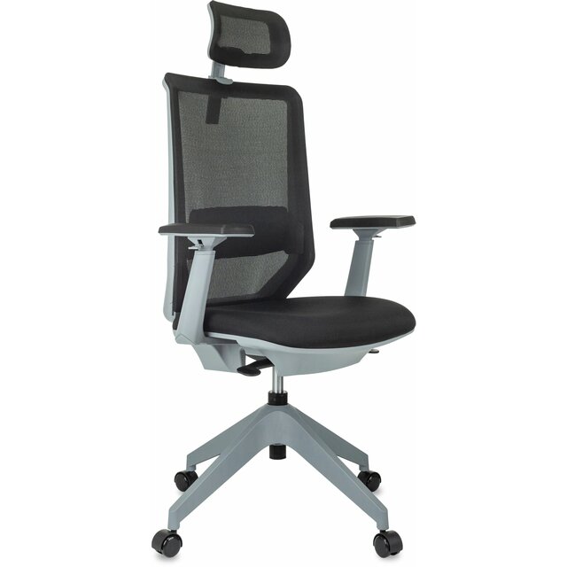 Кресло эргономичное Бюрократ MC-G611NL-H, черный 
