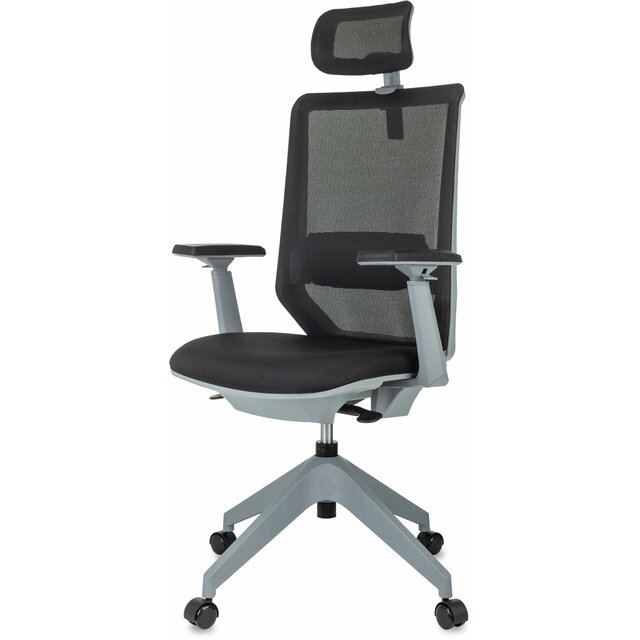 Кресло эргономичное Бюрократ MC-G611NL-H, черный 