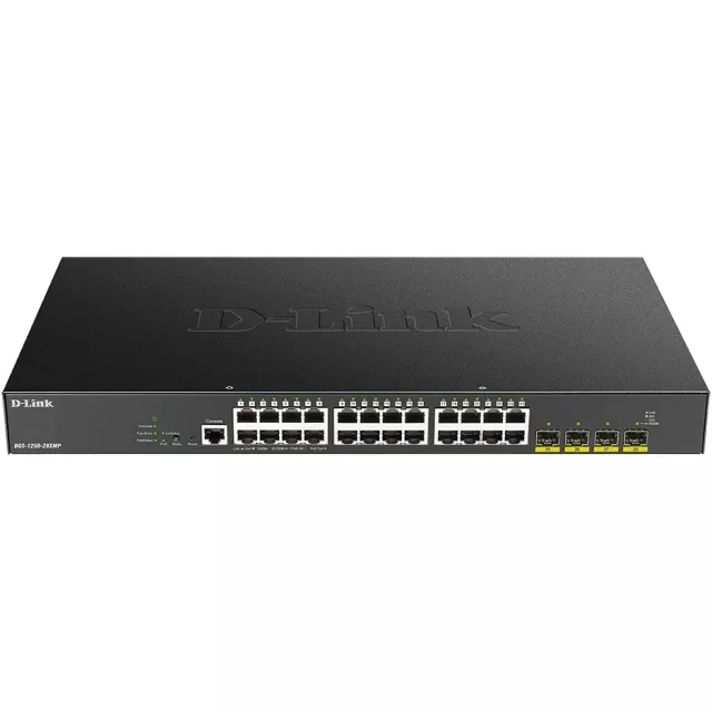 Коммутатор D-Link DGS-1250-28XMP/RU/A1A