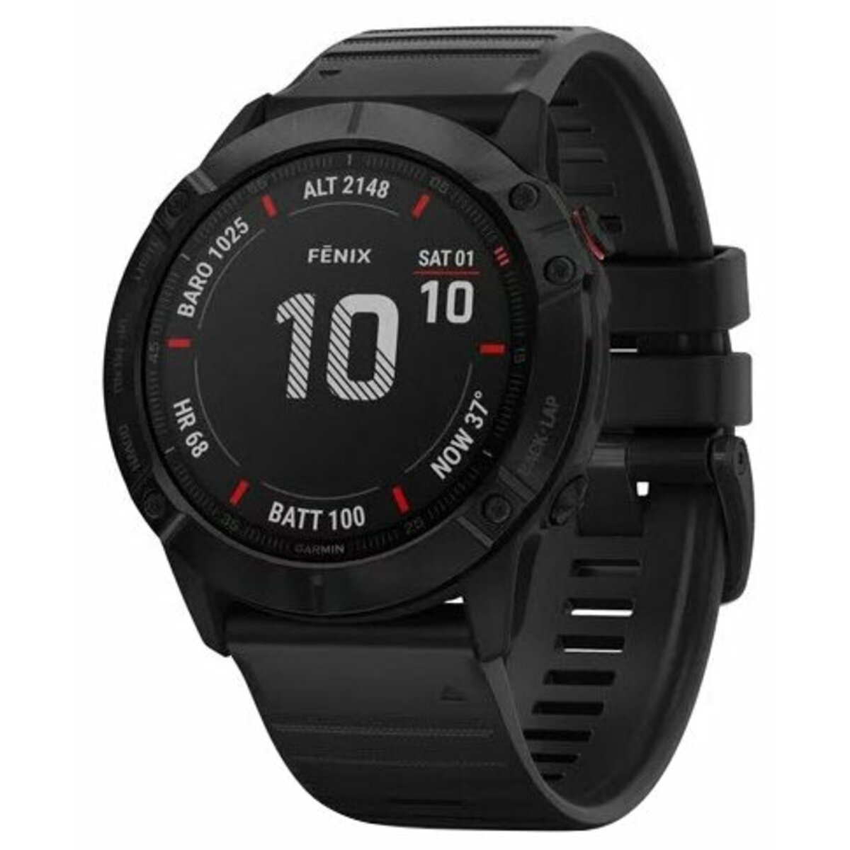 Умные часы Garmin Fenix 6X Pro (Цвет: Black)