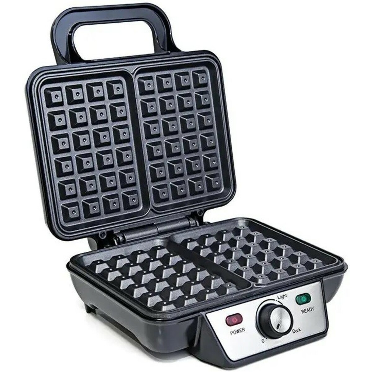 Вафельница Kitfort KT-1620 (Цвет: Silver/Black)