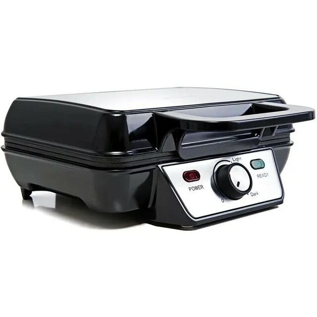 Вафельница Kitfort KT-1620 (Цвет: Silver / Black) Вафельница Kitfort KT-1620 (Цвет: Silver / Black)