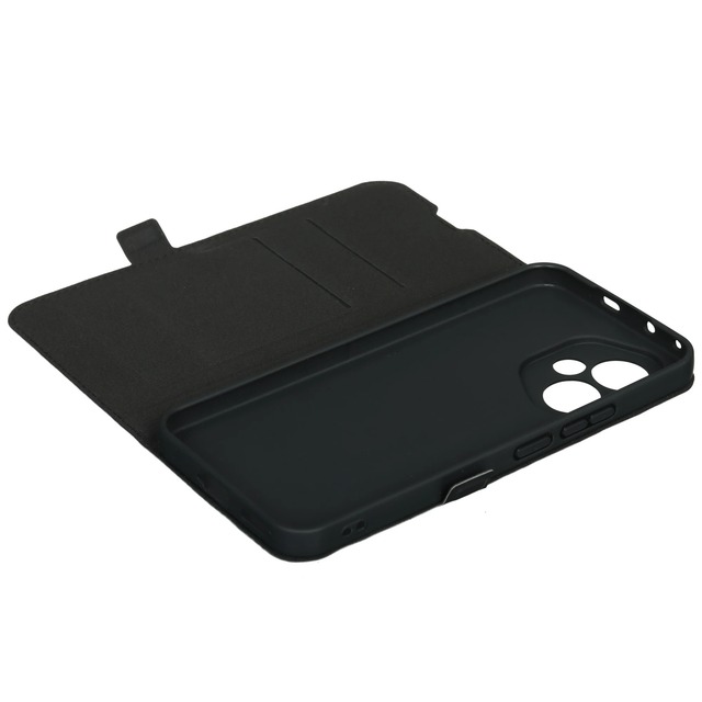 Чехол-книжка Borasco Book Case для смартфона Honor 400, чёрный Чехол-книжка Borasco Book Case для смартфона Honor 400, чёрный