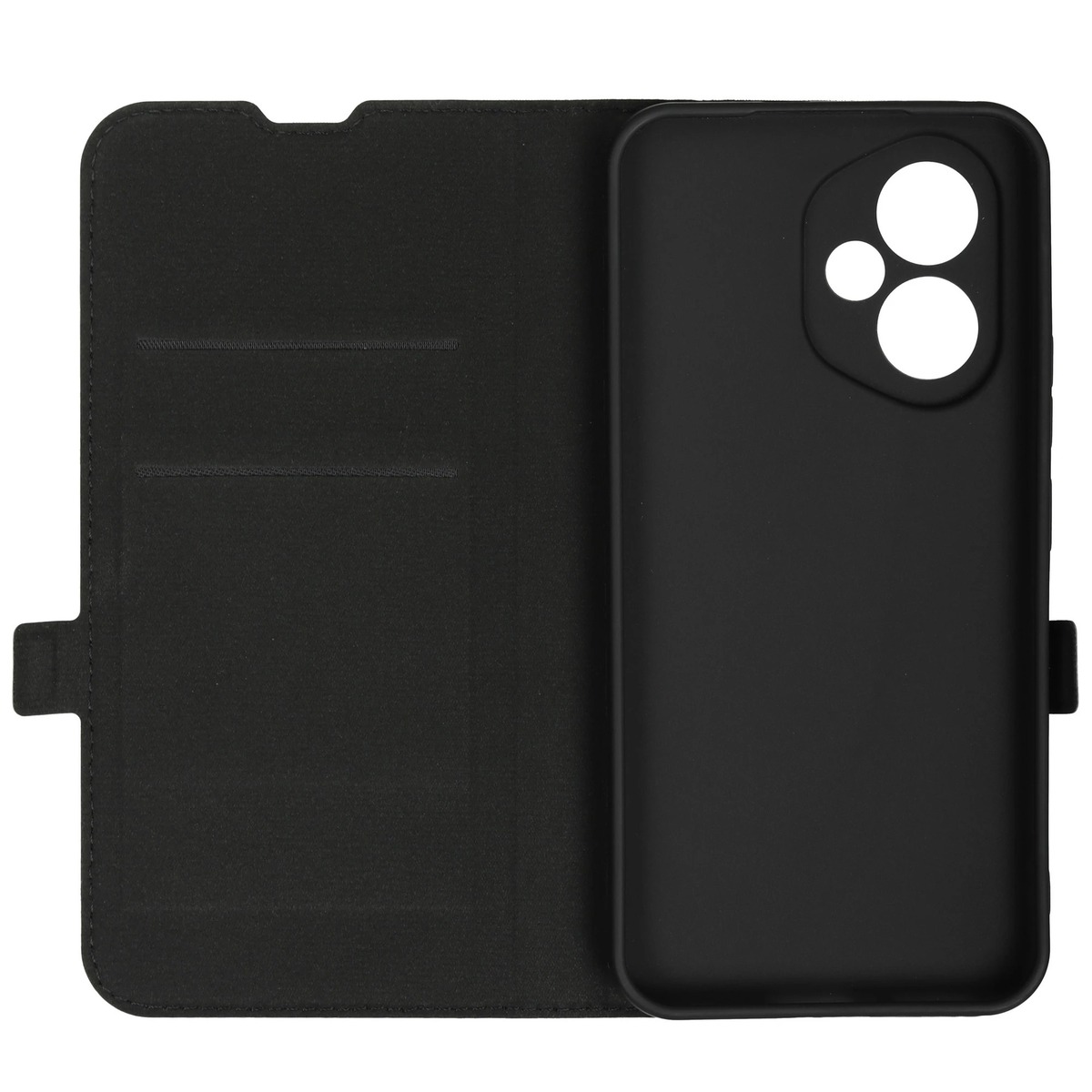 Чехол-книжка Borasco Book Case для смартфона Honor 400, чёрный