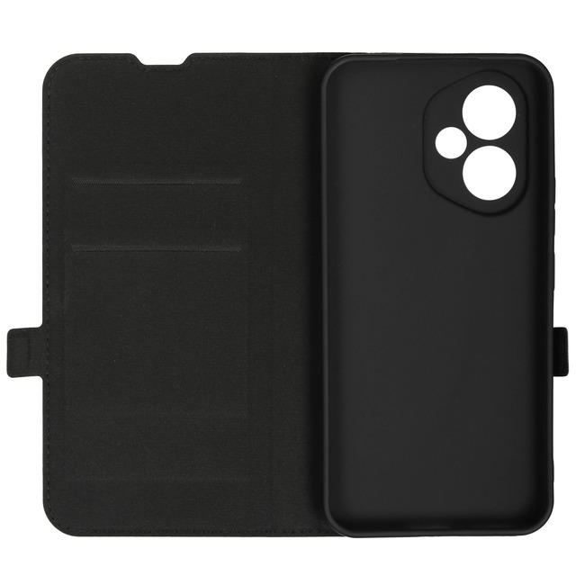 Чехол-книжка Borasco Book Case для смартфона Honor 400, чёрный Чехол-книжка Borasco Book Case для смартфона Honor 400, чёрный