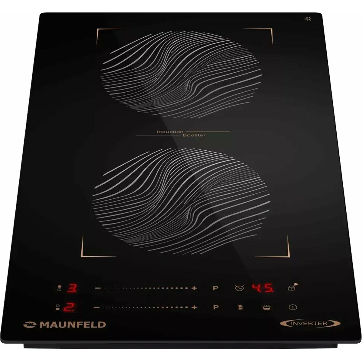 Варочная панель Maunfeld CVI292S2BBKF, черный
