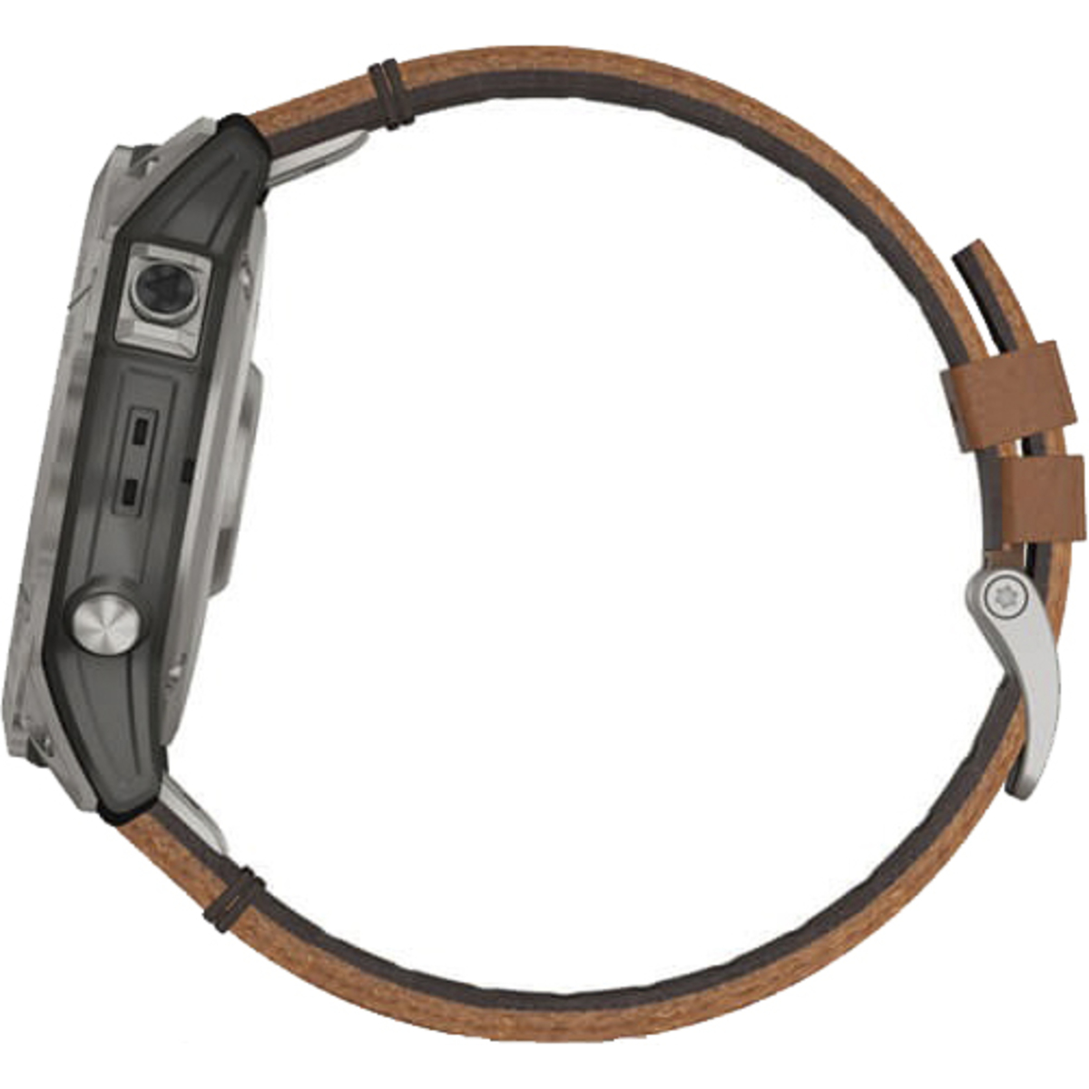 Умные часы Garmin Fenix 7X Sapphire Solar Leather (Цвет: Black Brown)