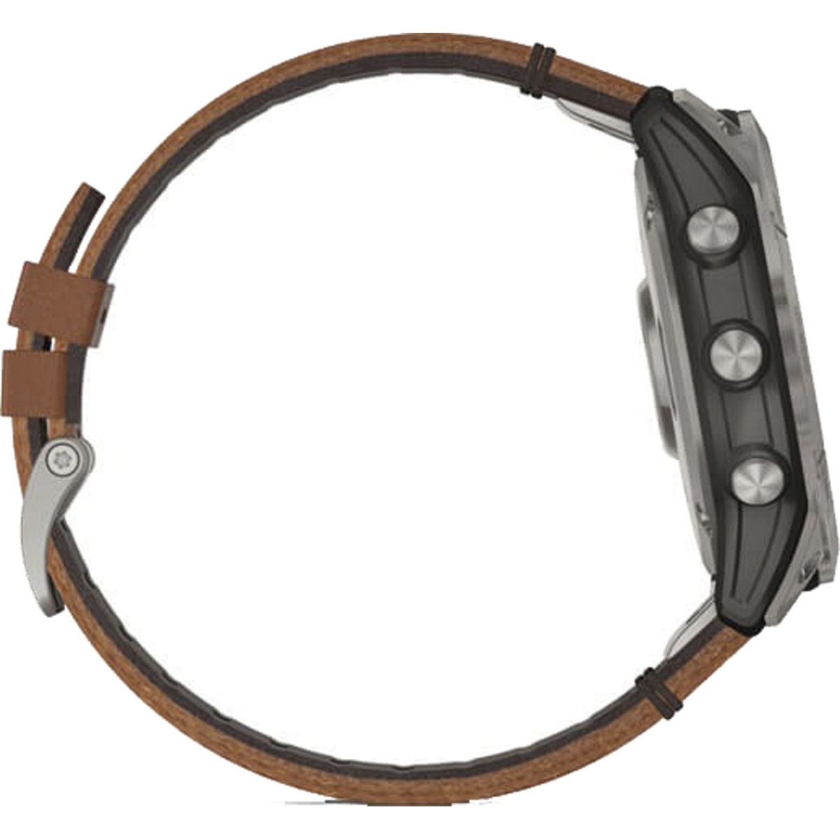 Умные часы Garmin Fenix 7X Sapphire Solar Leather (Цвет: Black Brown)