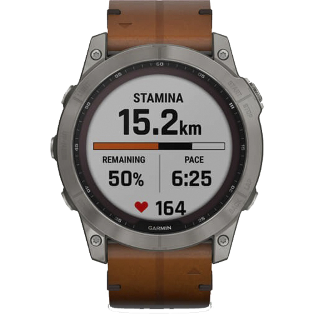 Умные часы Garmin Fenix 7X Sapphire Solar Leather (Цвет: Black Brown)