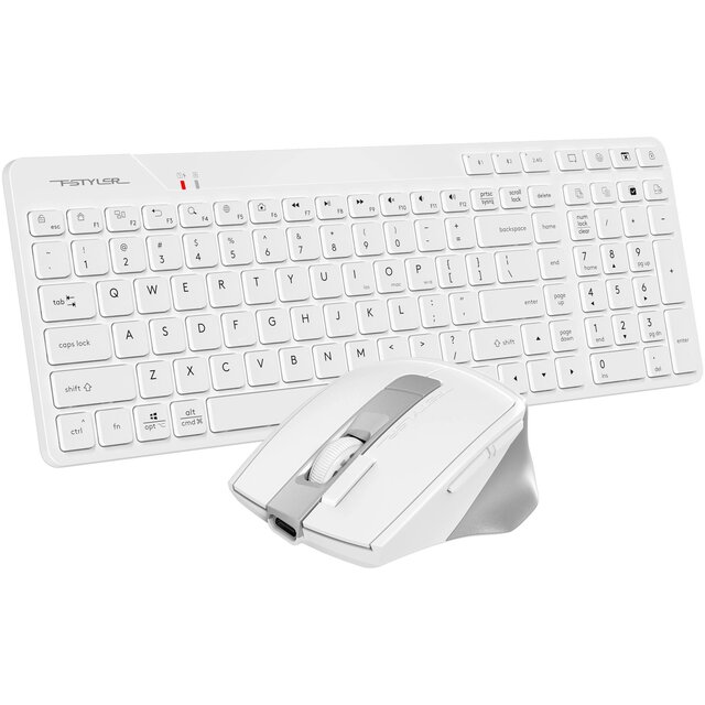 Клавиатура + мышь A4Tech Fstyler FB2800C Air2 White, белый