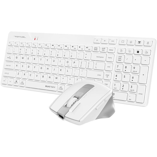Клавиатура + мышь A4Tech Fstyler FB2800C Air2 White, белый