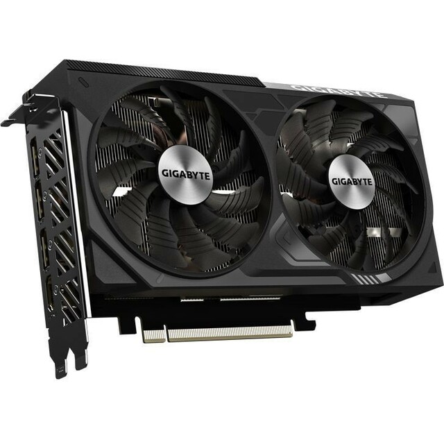 Видеокарта Gigabyte GeForce RTX 4070 WINDFORCE 2X OC 12G (GV-N4070WF2OC-12GD)