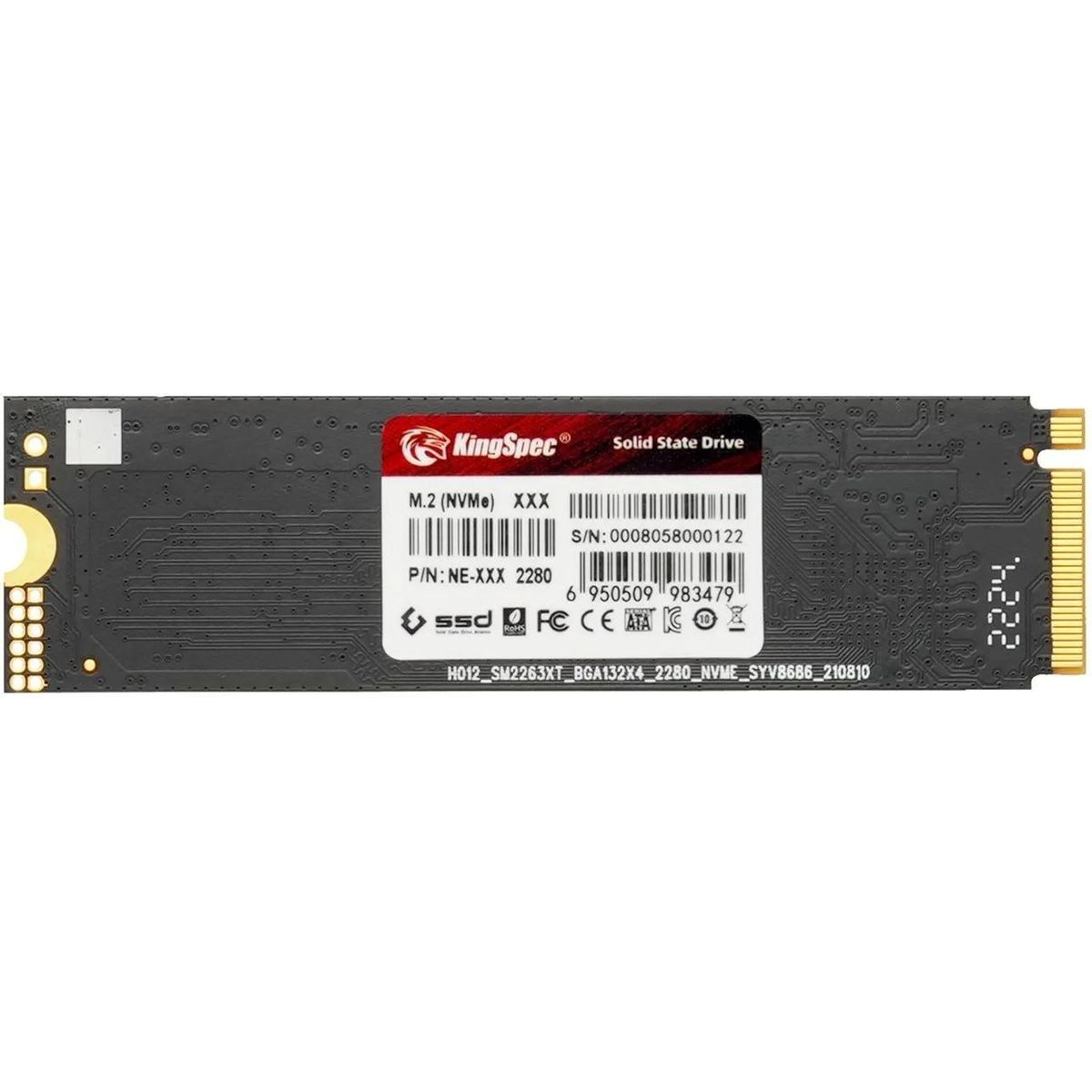 Накопитель SSD Kingspec PCIe 3.0 x4 2TB NE-2TB